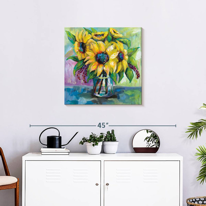 Harnek Summer Sunflower In Vase