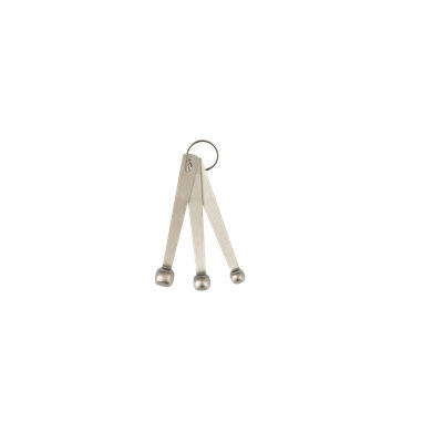 Ensemble de cuillère à mesurer en acier inoxydable 3 pièces artisan Polar Ware