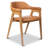 Lando Genuine Italian Leather Dining Chair-704610611