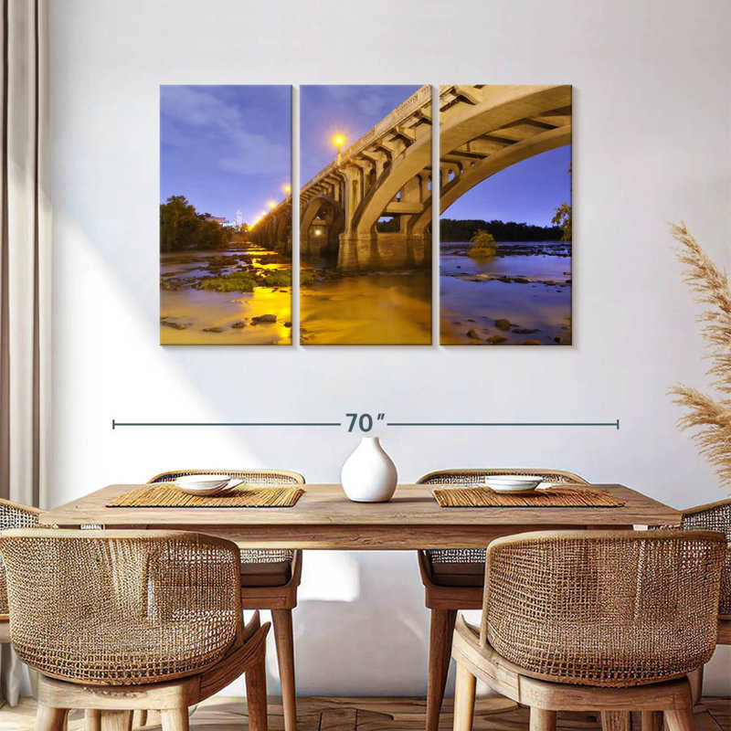 Pont de la rue Lit Gervais, H 36 po x l 57 po