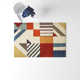 Tripoli Hand Tufted Wool Ivory/Multi Rug