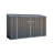 Absco Space Saver 7 ft. W x 3 ft. D Metal Horizontal Storage Shed