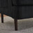 Mid-Century Modern Corduroy Barrel Accent Chair -914958861