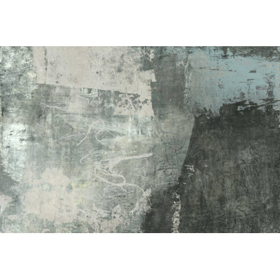 Noir et gris et bleu I