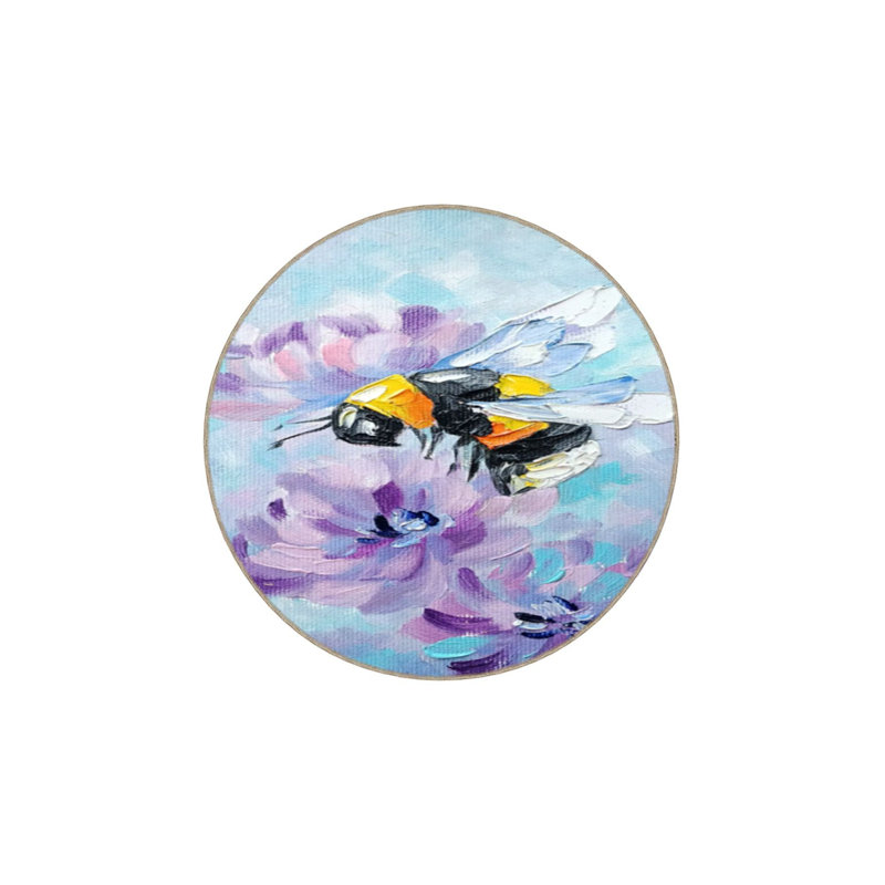 Tapis tissé à motif abeille lavable à la machine, Sous-tapis rectangulaire de 3 pi 3 po x 4 pi 11 po