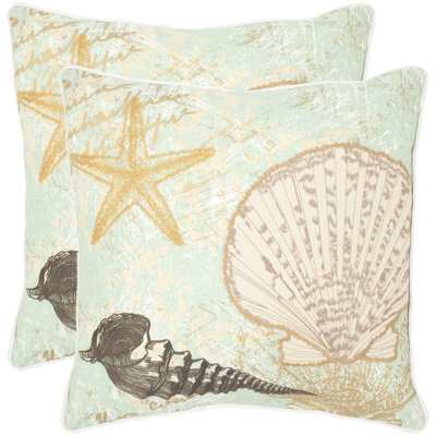 Eve Embroidered Feather Reversible Throw Pillow