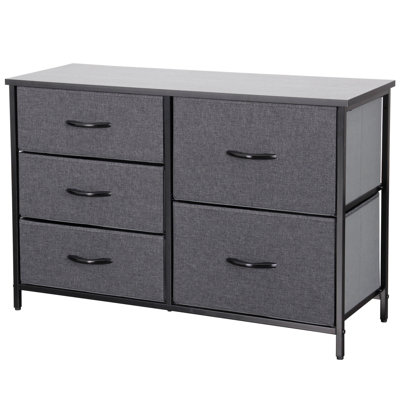 Bisto 5 Drawer Storage Drawer