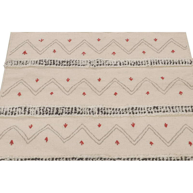 One-of-a-Kind 2'11" X 3' Flatweave Area Rug