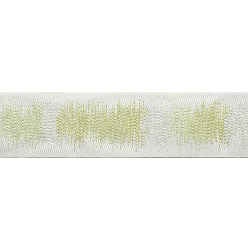 Tissu de bordure à résonances, Jaune / crème