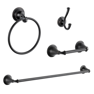 Linden 4 Piece Bathroom Hardware Set