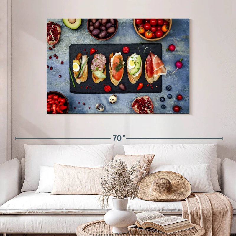 Yarlin Bruschetta Platter, 32" H x 48" W