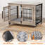 Mobilier pour cage de chien avec coussin-1632180929