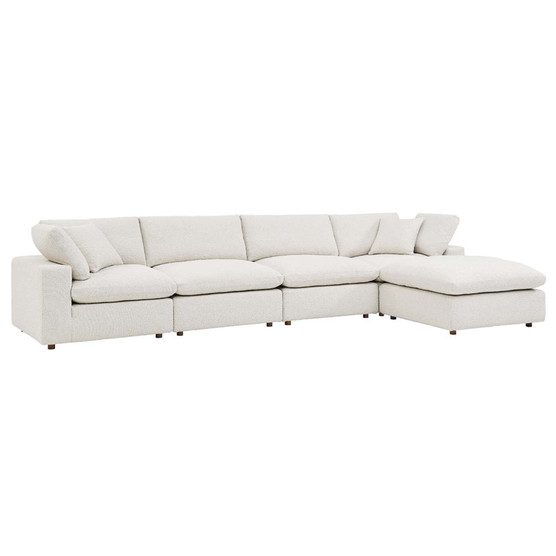 Canapé modulaire 5 pièces Commix, Ivoire