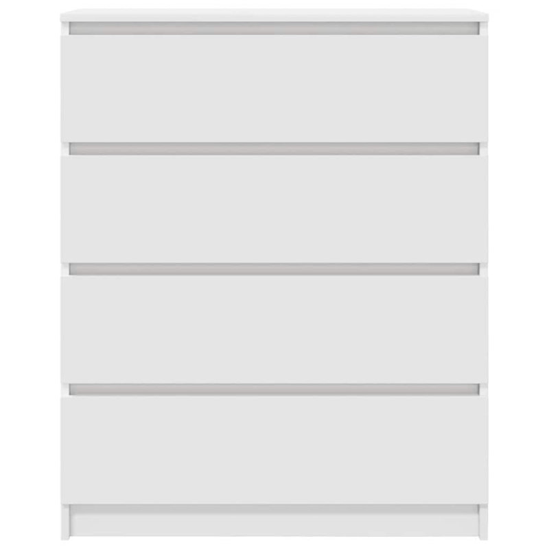 Sideboard 80X35x99 Cm Engineered Wood, White