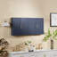 Armoire suspendue en bois avec portes et tablettes pour le rangement-1227493063