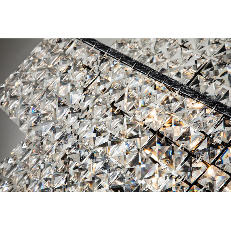 Lustre en cristal à 6 lumières Drimit