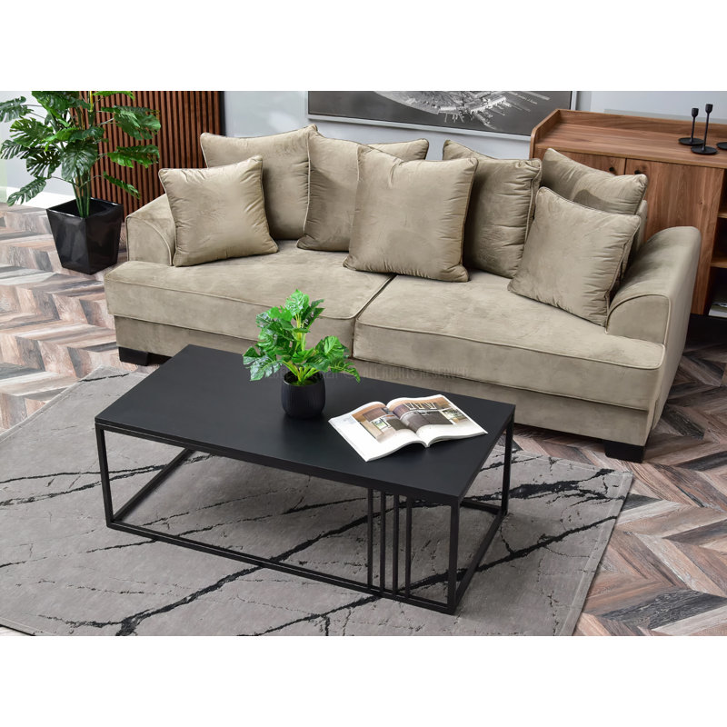Breedsville Frame Coffee Table, Black