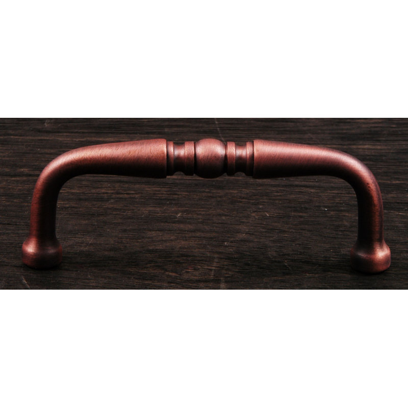 Poignée arche allongée 3 po CP Series, Distressed Copper
