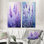 Lavande Serenity IV - ensemble de 2 décorations murales florales