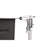 304 Stainless Steel Kitchen Basin - Flying Rain Waterfall Style With Mounting Gray Sink Corrosion And Rust-