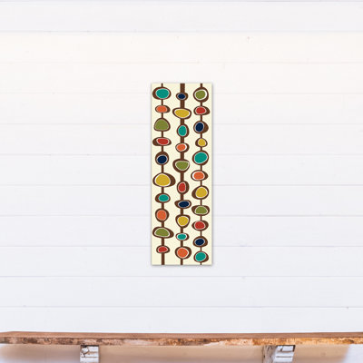 Midcentury Modern Pods - reproduction d'art graphique sur toile