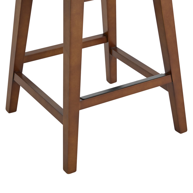 Lainey Upholstered Swivel Counter Stools (Set of 2), Effie Linen