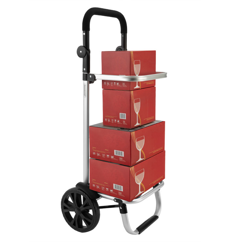 Anotidashe 50kg Hand Truck Trolley, Grey/Brown/Blue