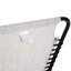 Siège pliant d'extérieur - 4 sièges inclinables, filet respirant, blanc crème pour patio, plage, siège inclinable en filet pour cour, pliable, extérieur, patio