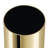 14" Gold Stainless Steel Reflective Pipe Vase-108344797-108344799