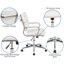 Fauteuil de direction pivotant à panneau moyen LeatherSoft-686391719