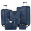 Ensemble de valise extensible avec sac de voyage 3 pièces Softside