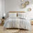 Cotton Printed Duvet Cover Set With Chenille-116403621-120642298