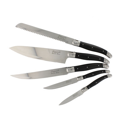 Laguiole 5 Piece Kitchen Knife Set