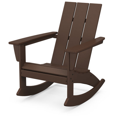 POLYWOOD® Modern Adirondack Patio Rocking Chair