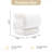 Velvet Upholstered Ottoman - Makeup Stool & Footstool-1416131884