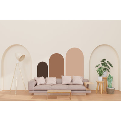 Boho Wall Decal, Living Room Decoration, Bed Arch Sticker, Hedboard Wall Decal, Arch Wall Decal Sticker, 3 Pieces Of Arch Wall Decal, Wall Decal, Bohemian