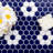Value Series 1“ x 1" Porcelain Honeycomb Mosaic Wall & Floor Tile-98546887