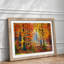 Landscape Forest in the Autumn - Framed Print-18868157