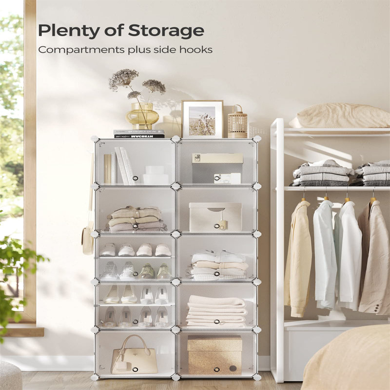 10 Pair Shoe Storage Box