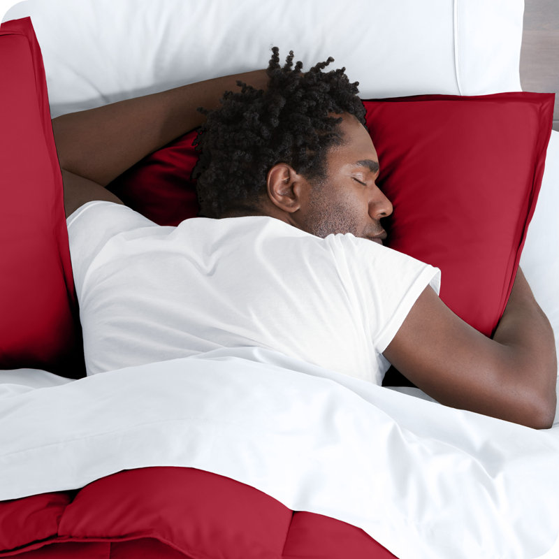 Oversized King Sandwash Black Microfiber Duvet Cover Set