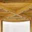 Shanay Oak Round Solid Wood Dining Table-621517392-621517399