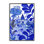 Giclée encadrée de jardin fantaisiste bleu, design par Kay Widdowson