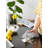 Floral Jacquard Dish Cloth Kitchen Towel