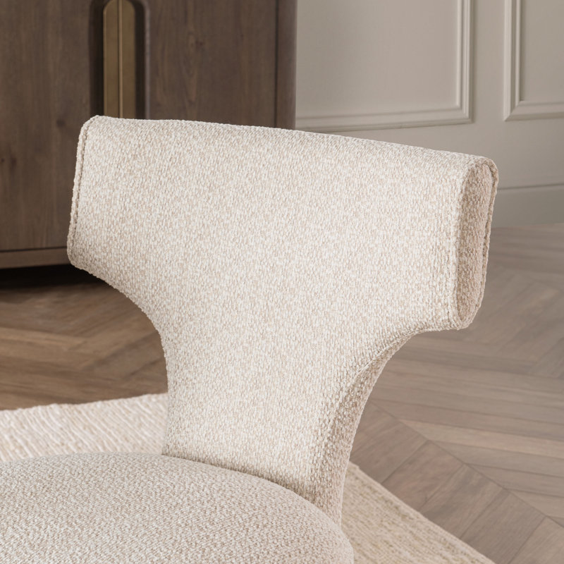 Khai Upholstered Dining Chair, Birch Cream