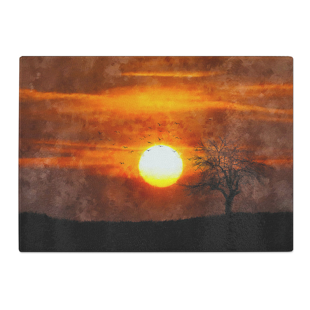 Tree at Sunset Vol.2 Painting Chopping Board