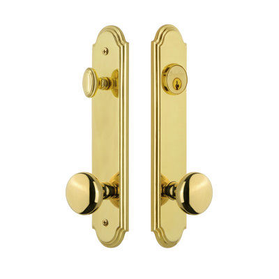 Complete Arc Entry Knob Set with Deadbolt