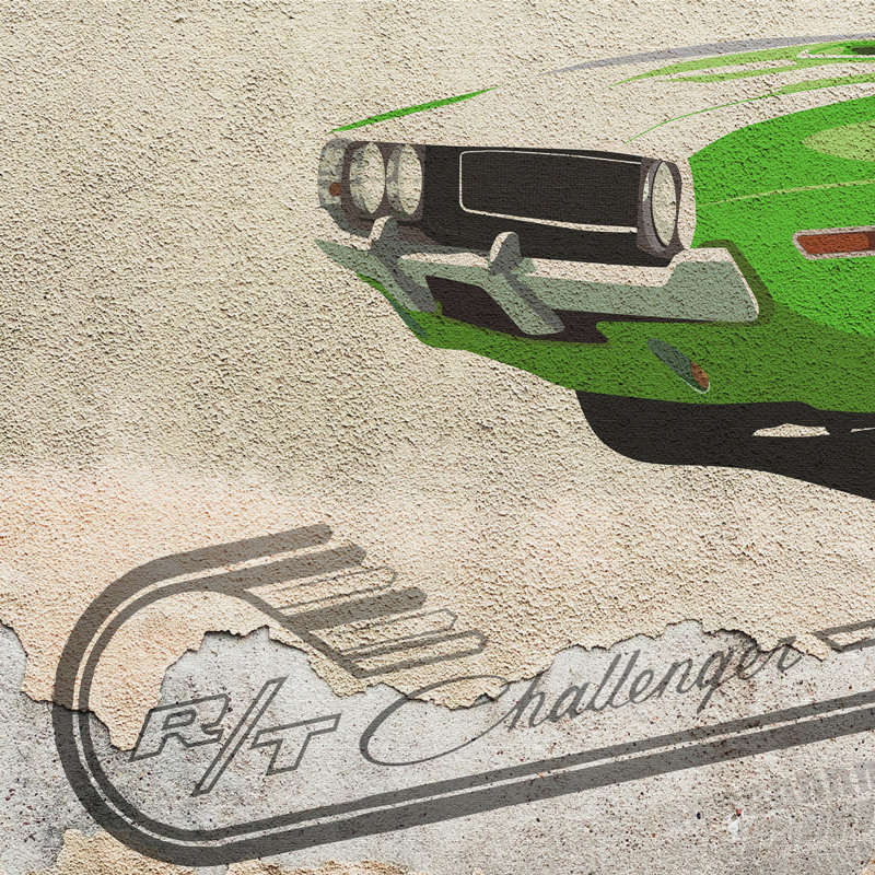 Challenger - Print, 100cm H x 150cm W x 4cm D