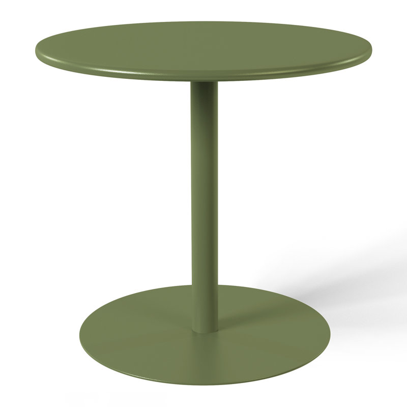 Table de bar ronde pour l'extérieur, Vert