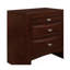 Table de chevet LUCILLE MERLOT