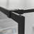 46" X 72" Shower Screen Walk-In Wet-Room Black